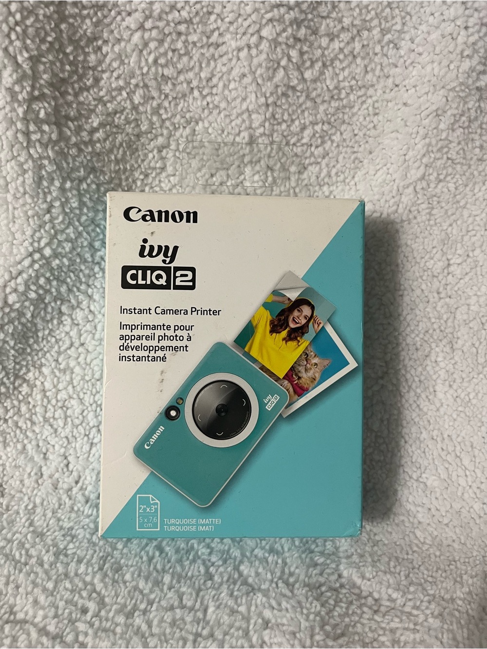 Canon Ivy CLIQ 2 Instant Camera Printer - Turquoise